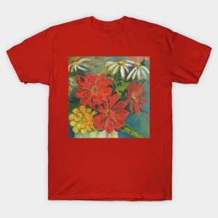 Zinnia flower arrangement T-Shirt